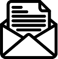 Black square icon with a white checkmark in the center.